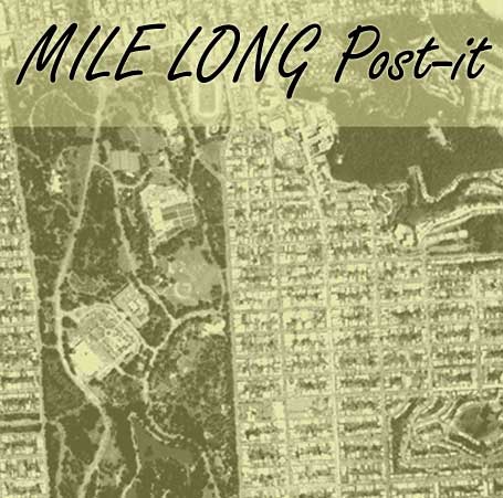 Click this image for Mile Long Post-it website